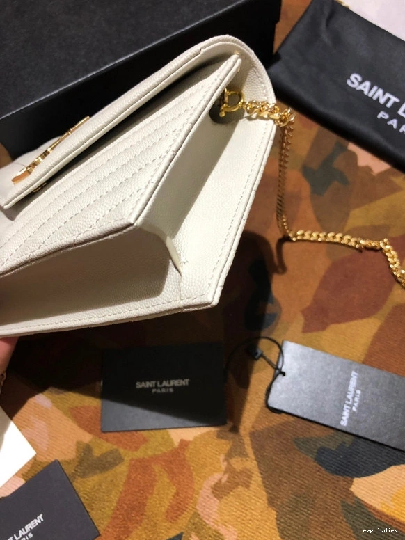 Rep ladies REP WALLET MATELASSÉ YSL CHAIN CASSANDRE 0713